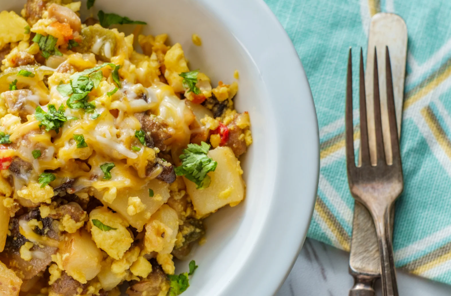 Garden-Fresh Breakfast Veggie Bowl: A Nourishing Start to Your Morning
